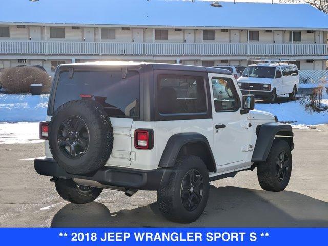 used 2018 Jeep Wrangler car, priced at $23,517