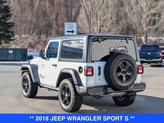 used 2018 Jeep Wrangler car, priced at $23,517