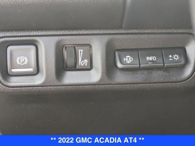 used 2022 GMC Acadia car, priced at $34,817