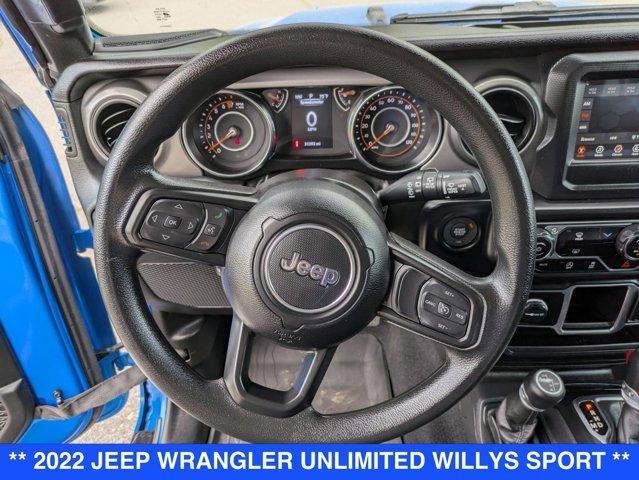 used 2022 Jeep Wrangler Unlimited car, priced at $33,317