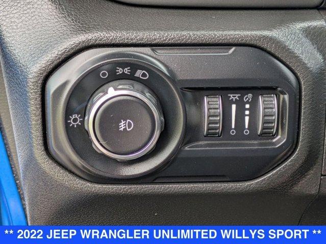 used 2022 Jeep Wrangler Unlimited car, priced at $33,317