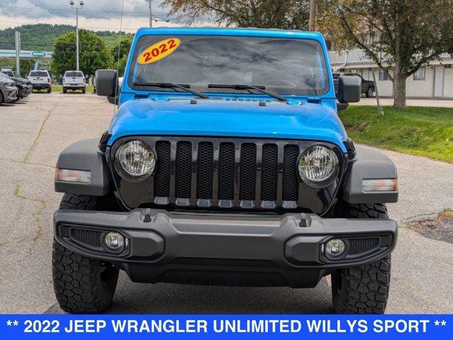 used 2022 Jeep Wrangler Unlimited car, priced at $33,317