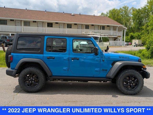 used 2022 Jeep Wrangler Unlimited car, priced at $33,317