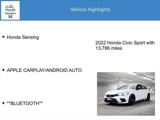 used 2022 Honda Civic car, priced at $23,933