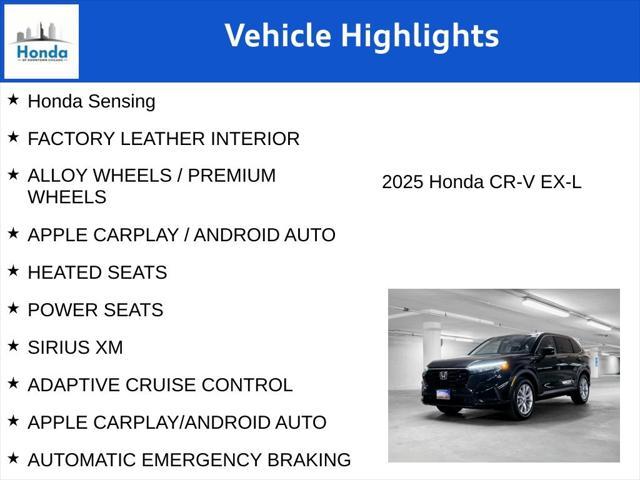 new 2025 Honda CR-V car, priced at $35,897