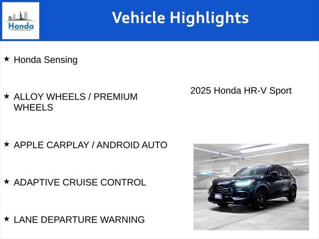 new 2025 Honda HR-V car, priced at $28,150