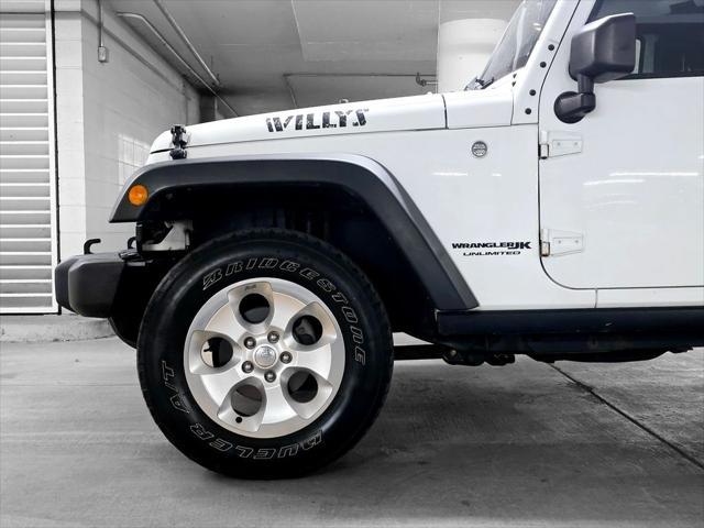 used 2018 Jeep Wrangler JK Unlimited car, priced at $20,000