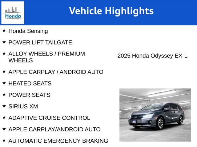 new 2025 Honda Odyssey car, priced at $40,910