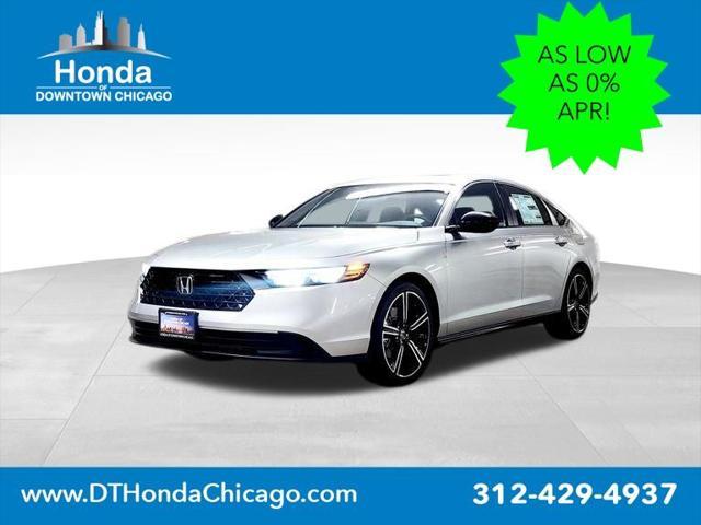 new 2024 Honda Accord Hybrid car, priced at $31,990