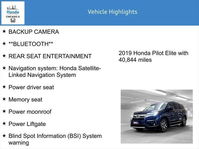 used 2019 Honda Pilot car, priced at $28,709