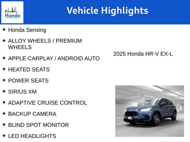 new 2025 Honda HR-V car, priced at $31,005