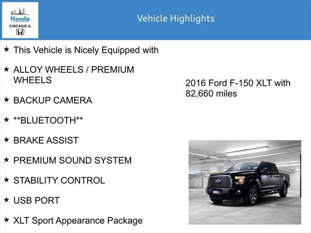 used 2016 Ford F-150 car, priced at $23,000