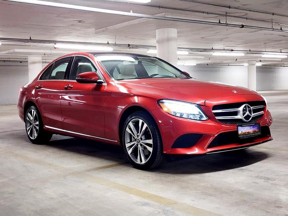 used 2020 Mercedes-Benz C-Class car, priced at $29,232