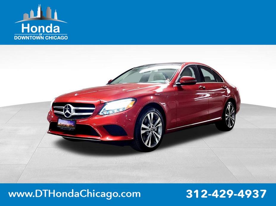 used 2020 Mercedes-Benz C-Class car, priced at $29,600