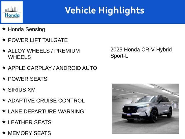 new 2025 Honda CR-V Hybrid car, priced at $38,800