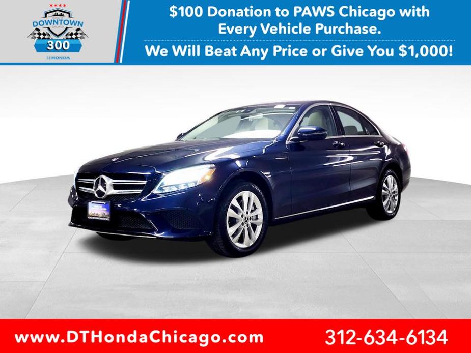 used 2020 Mercedes-Benz C-Class car, priced at $28,200