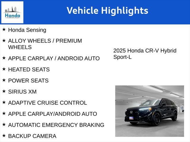 new 2025 Honda CR-V Hybrid car, priced at $38,800