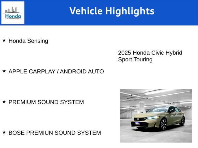 new 2025 Honda Civic car, priced at $33,105