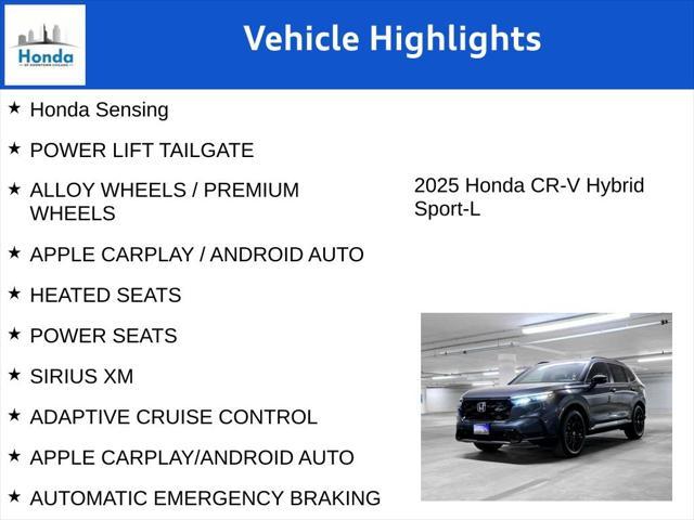 new 2025 Honda CR-V car, priced at $38,600