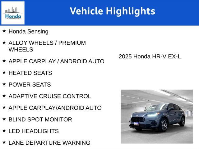 new 2025 Honda HR-V car, priced at $31,005