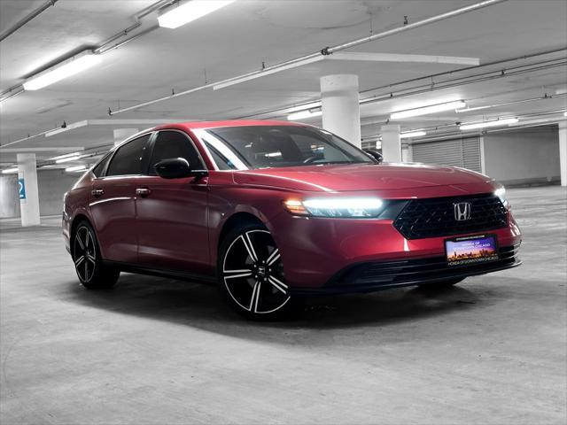 used 2023 Honda Accord Hybrid car, priced at $27,500