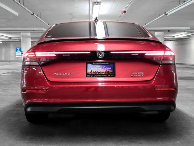 used 2023 Honda Accord Hybrid car, priced at $27,500