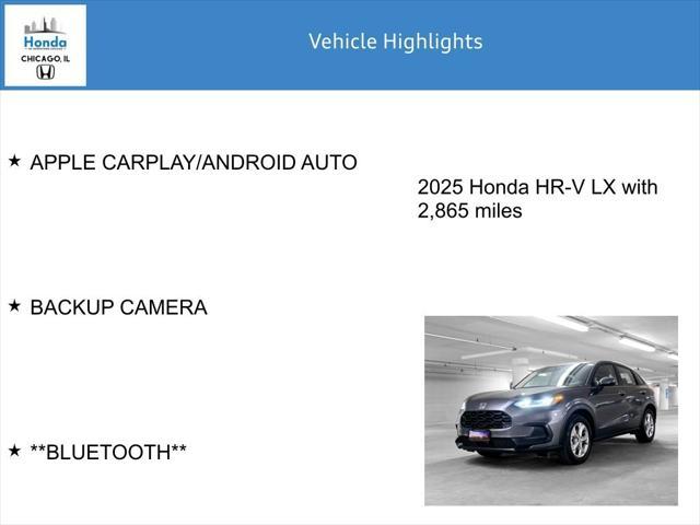 used 2025 Honda HR-V car, priced at $26,397