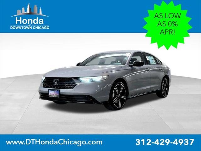 new 2025 Honda Accord Hybrid car, priced at $33,105