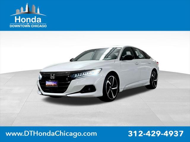 used 2021 Honda Accord car, priced at $27,000