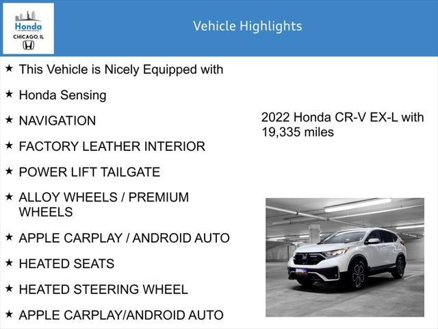 used 2022 Honda CR-V car, priced at $28,823