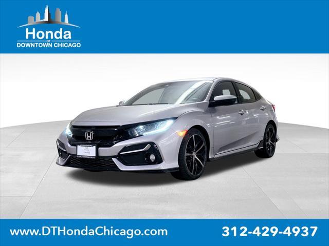 used 2021 Honda Civic car, priced at $22,000