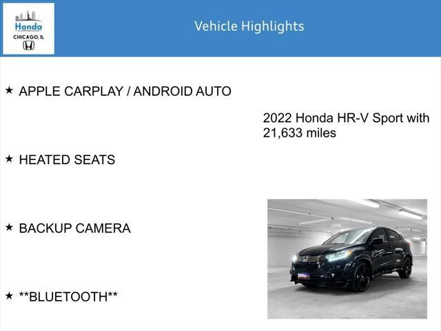 used 2022 Honda HR-V car, priced at $23,376