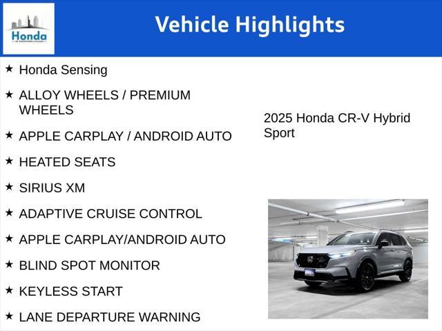 new 2025 Honda CR-V car, priced at $36,455