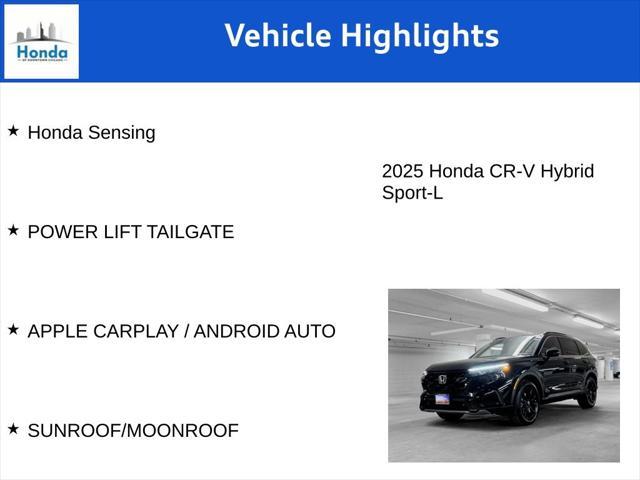 new 2025 Honda CR-V Hybrid car, priced at $38,500