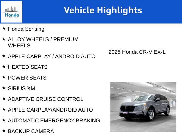 new 2025 Honda CR-V car, priced at $36,007