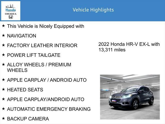 used 2022 Honda HR-V car, priced at $24,500