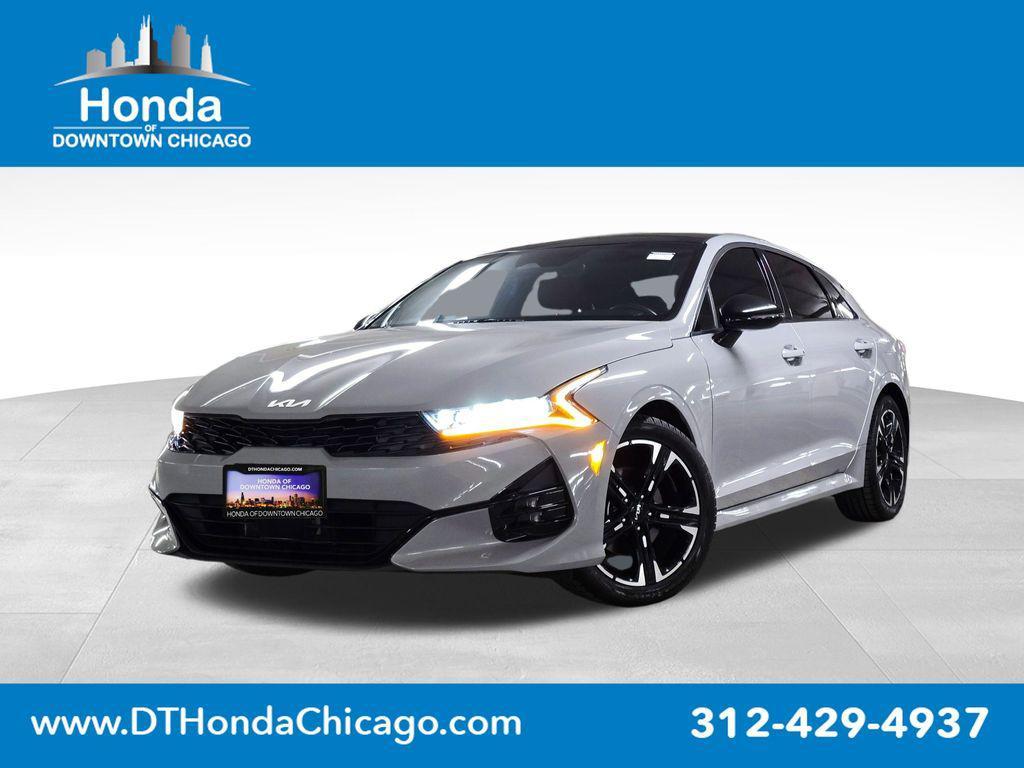 used 2022 Kia K5 car, priced at $22,500