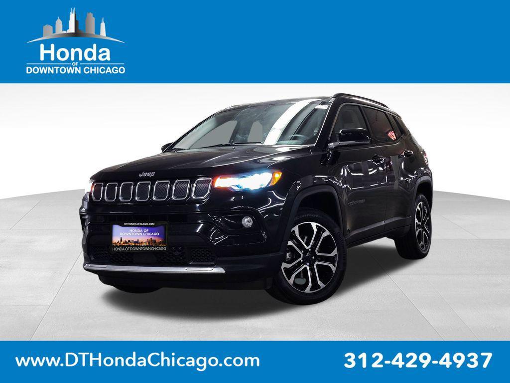 used 2022 Jeep Compass car, priced at $21,000