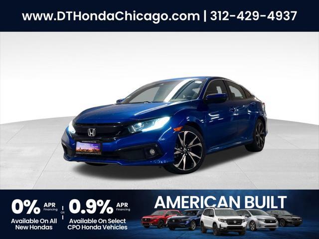 used 2019 Honda Civic car, priced at $19,080