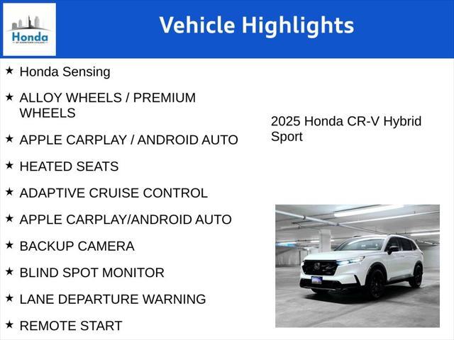 new 2025 Honda CR-V car, priced at $36,455