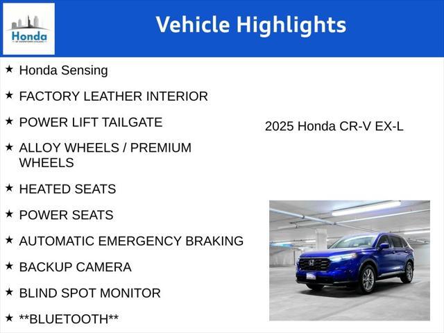 new 2025 Honda CR-V car, priced at $35,736