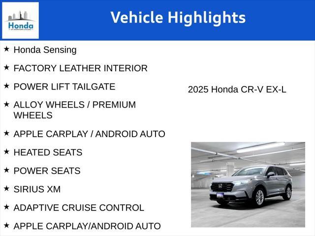 new 2025 Honda CR-V car, priced at $36,405