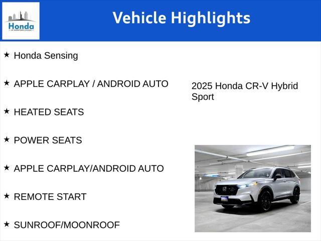 new 2025 Honda CR-V car, priced at $36,000