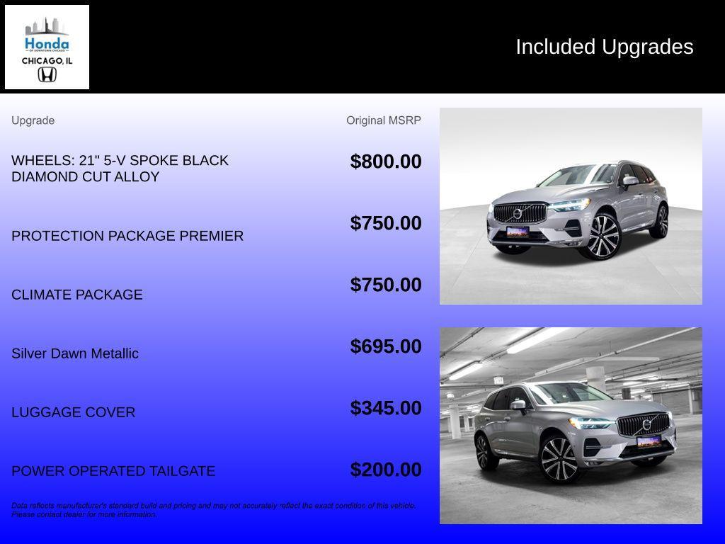 used 2023 Volvo XC60 car, priced at $35,500