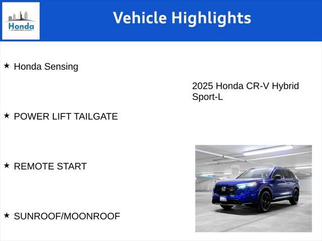 new 2025 Honda CR-V car, priced at $39,255