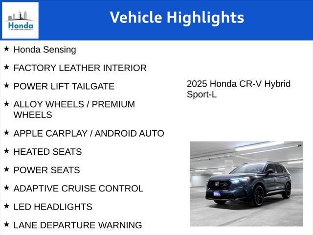 new 2025 Honda CR-V car, priced at $38,300