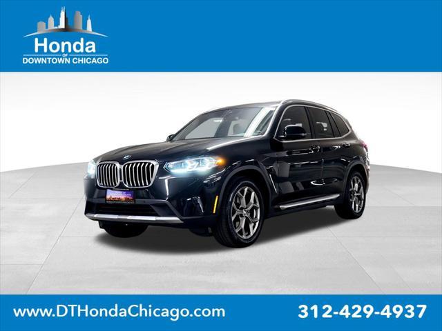 used 2022 BMW X3 car, priced at $34,500