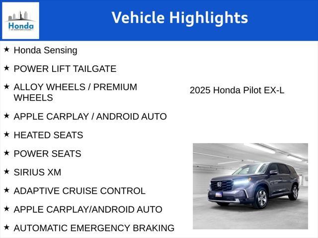 new 2025 Honda Pilot car, priced at $43,249