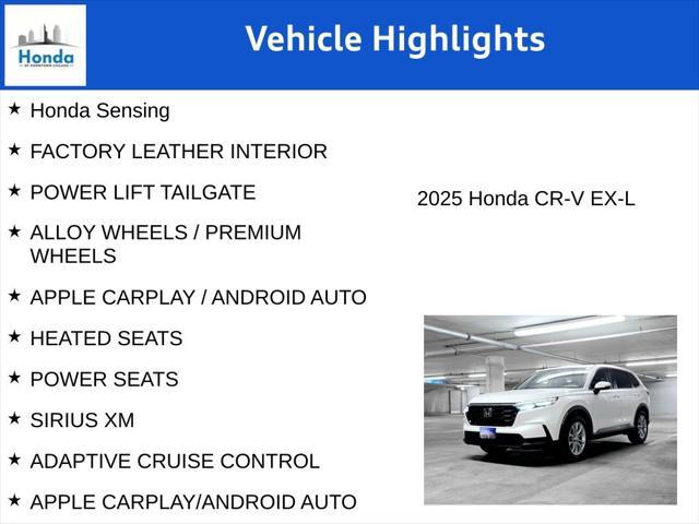 new 2025 Honda CR-V car, priced at $36,405