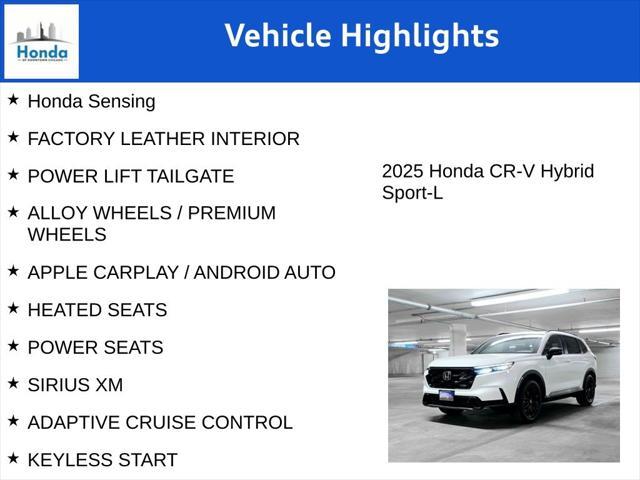 new 2025 Honda CR-V car, priced at $39,255